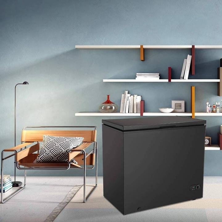 R.W.Flame 7.0 Cubic Feet Black Chest Freezer Little Freezer Removable Basket - Image 8