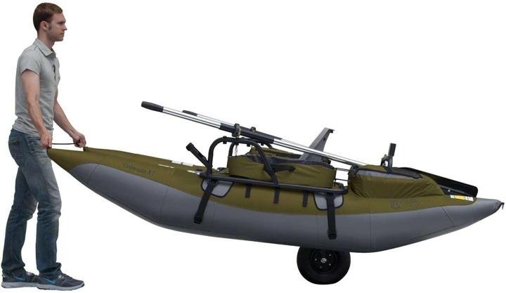Colorado XT Inflatable Pontoon Boat With Transport Wheel & Motor Mount - Image 6