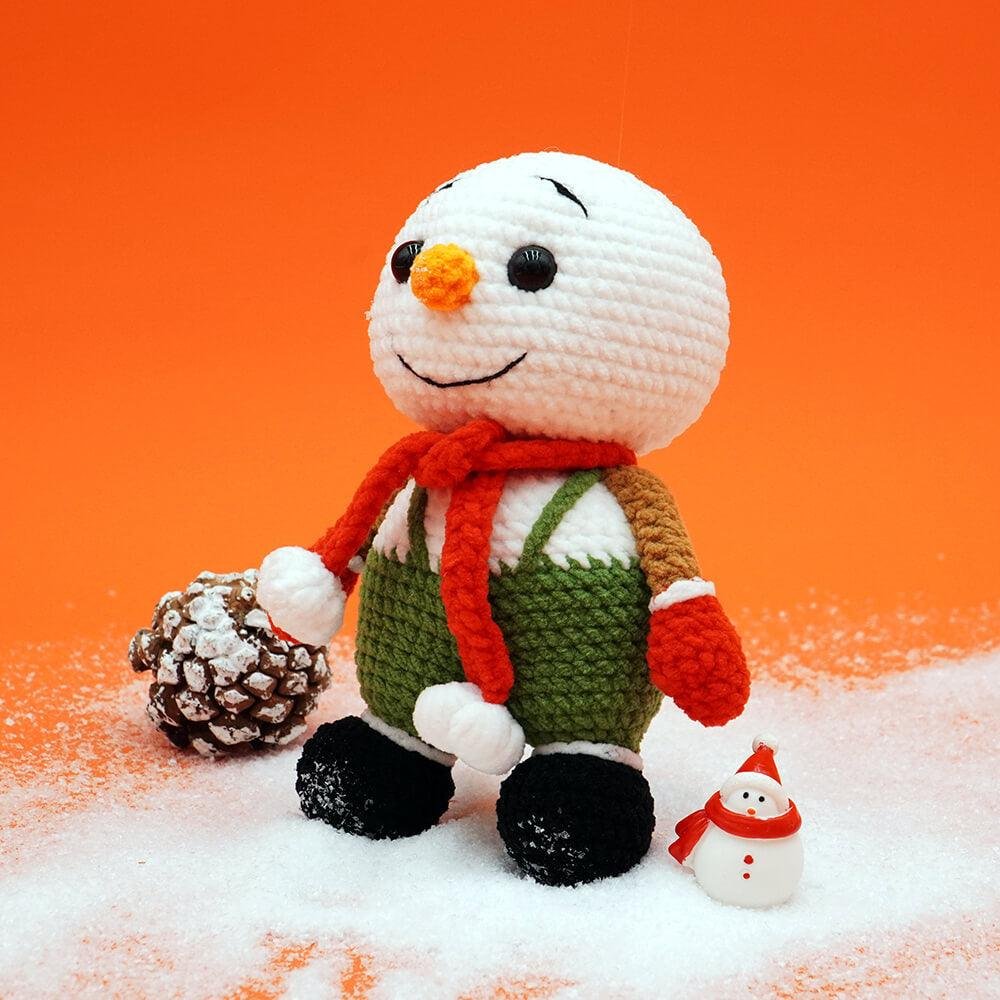 Crochet Christmas Shiba, Santa, Snowman, Tree and Hat Amigurumi Christmas Animals Gift - Image 11