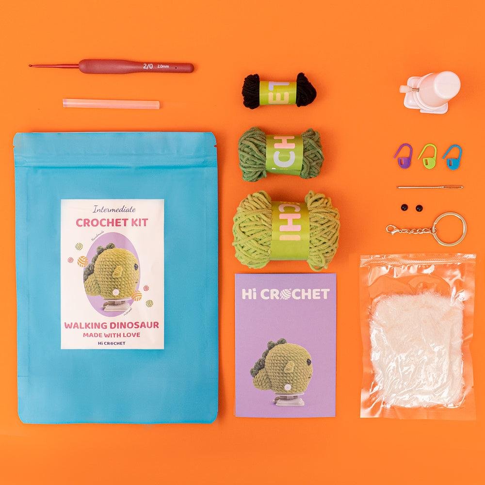 Cute Walking Dinosaur Crochet Kit - Image 5
