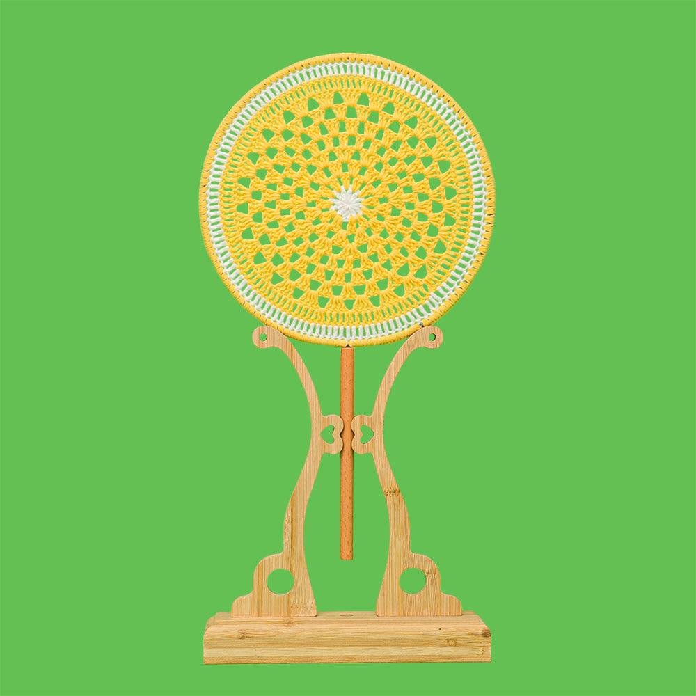 Lemon Fan Crochet Kit - Image 3