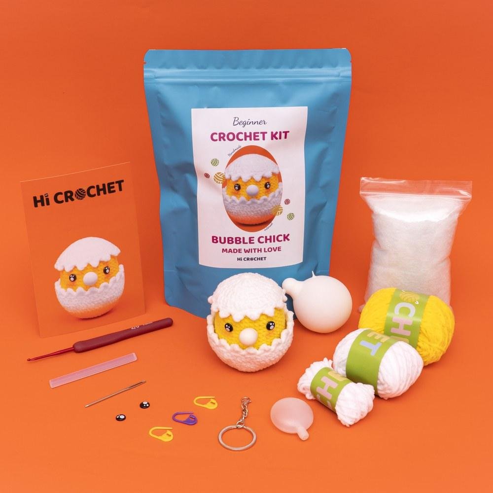 Bubble Egg Chick Crochet Kit - Image 2